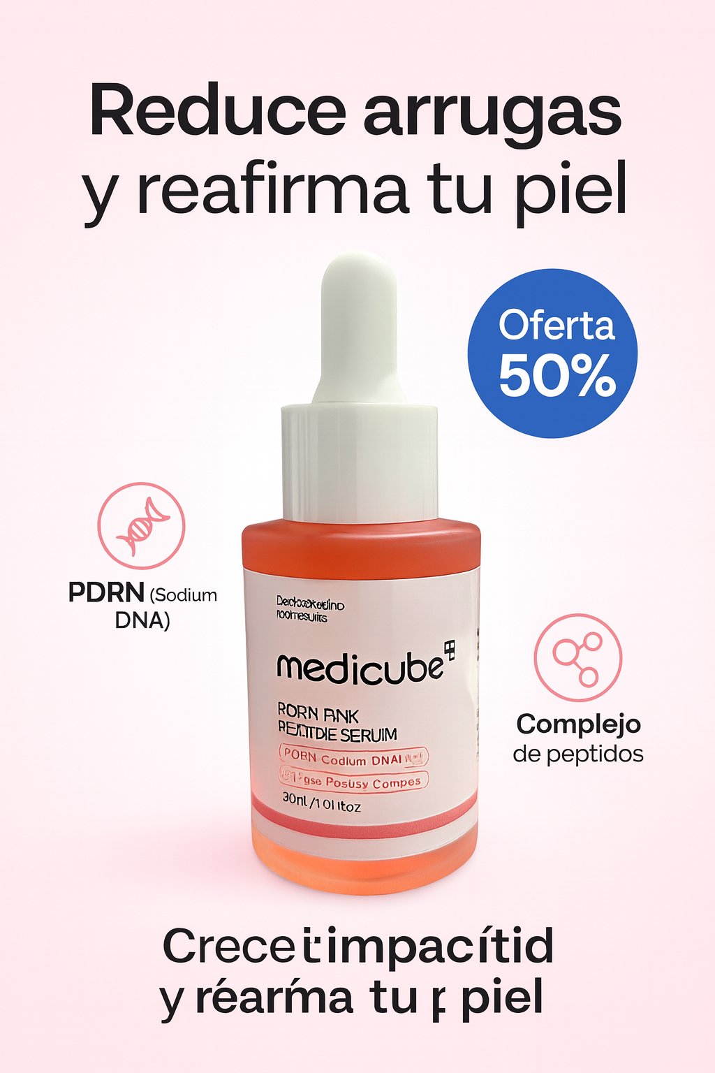 ESPERMA DE SALMON MEDICUBE PDRN 30 ML