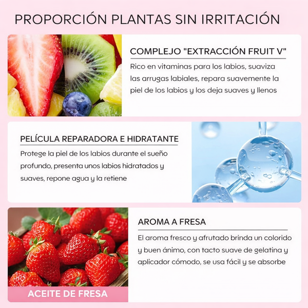 Mascarilla Nocturna para Labios