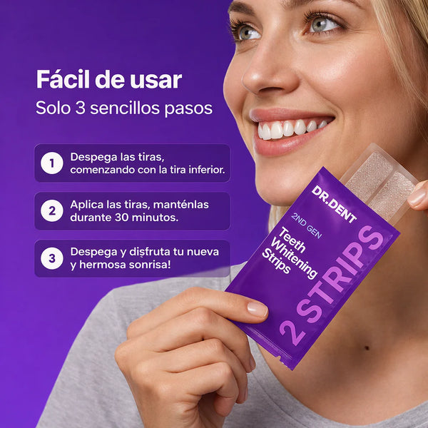 Tiras Blanqueadoras Sonrisa Brillante