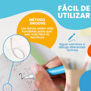 KIT DE CALIGRAFIA MAGIC X4