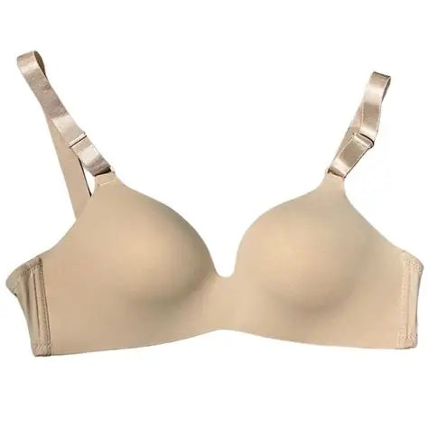 COMBO X3 brasieres sin varilla color beige