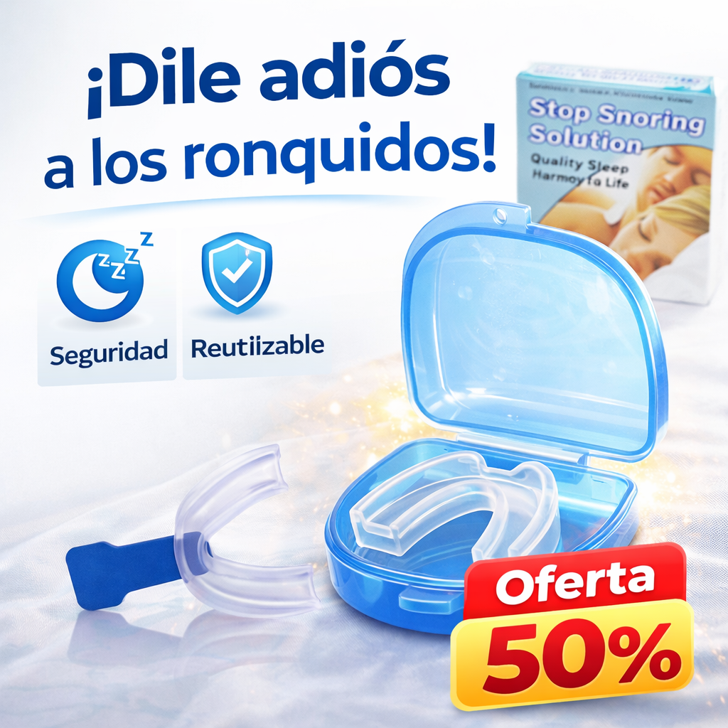 ANTIRRONQUIDOS ANTI BRUXISMO