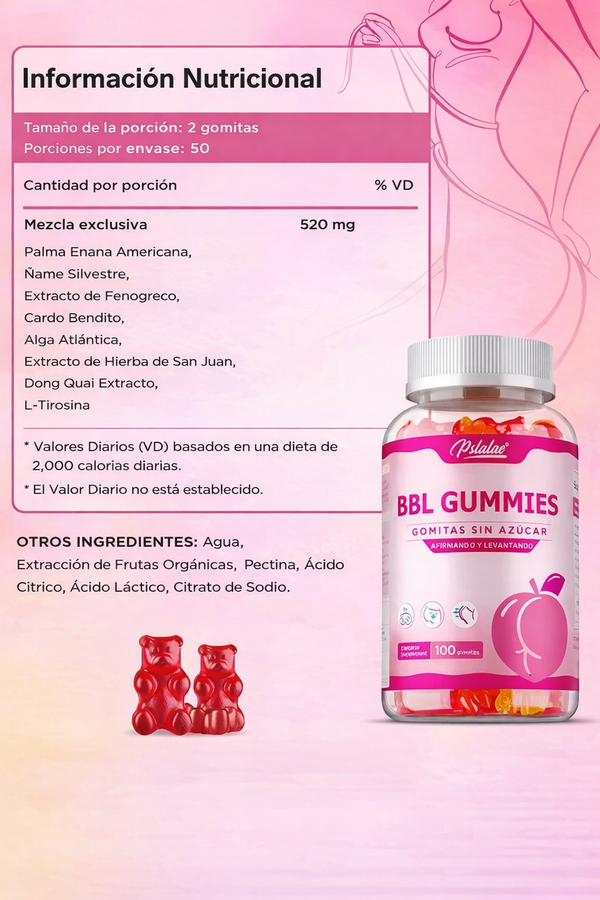 Gomitas Curva Natural